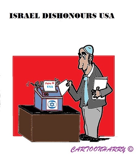 Cartoon: Israel and USA (medium) by cartoonharry tagged israel,usa,safety,plans,shredder