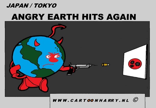 Cartoon: Japan Again (medium) by cartoonharry tagged japan,tokyo,again,target,world,angry,cartoon,comic,comics,comix,artist,art,arts,drawing,cartoonist,cartoonharry,dutch,toonpool,toonsup,facebook,hyves,linkedin,buurtlink,deviantart