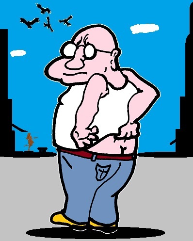 Cartoon: Juckreiz (medium) by cartoonharry tagged juckreiz