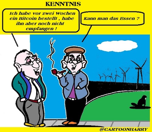 Cartoon: Kenntnis (medium) by cartoonharry tagged cartoonharry