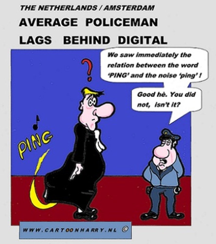 Cartoon: Lack Of Knowledge (medium) by cartoonharry tagged lack,knowledge,police,digital,ping,judge,lawyer,cartoon,comic,comix,comics,artist,art,arts,drawing,cartoonist,cartoonharry,dutch,holland,toonpool,toonsup,facebook,hyves,linkedin,buurtlink,deviantart