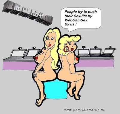 Cartoon: More WebCamSex (medium) by cartoonharry tagged web,cam