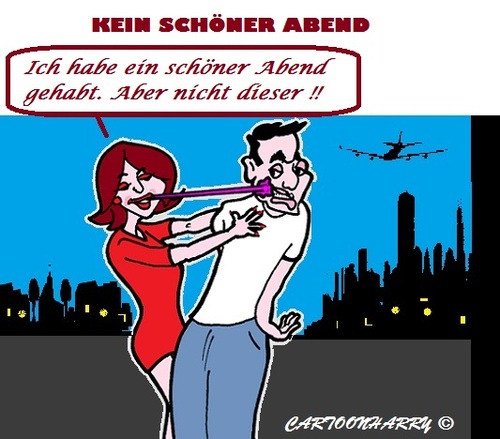 Cartoon: Nein nein (medium) by cartoonharry tagged nacht,gummi,nein