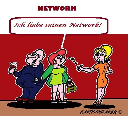 Cartoon: Network (medium) by cartoonharry tagged network