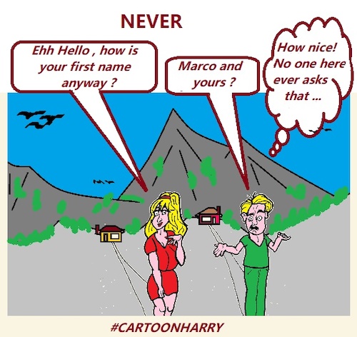 Cartoon: Never (medium) by cartoonharry tagged never,cartoonharry