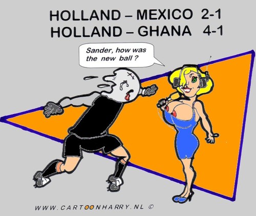 Cartoon: New Balls Please (medium) by cartoonharry tagged holland,dreamydutch,dutch,boschker,cartoonharry