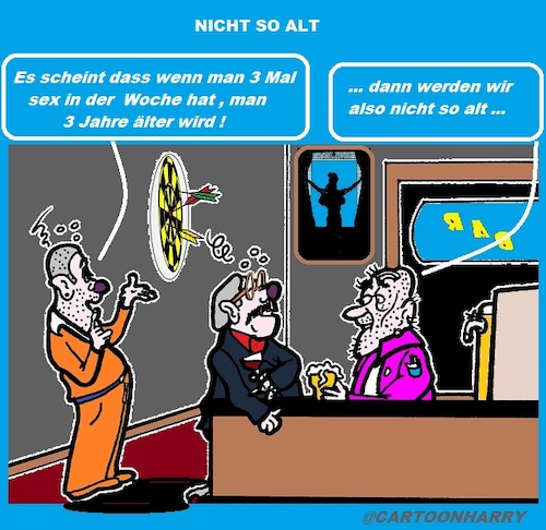 Cartoon: Nicht (medium) by cartoonharry tagged bar,trinken,alt