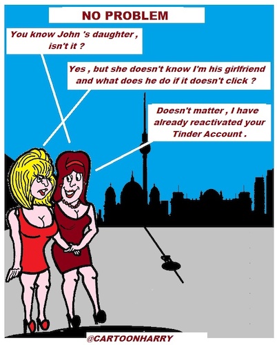 Cartoon: No Problem (medium) by cartoonharry tagged problem,cartoonharry