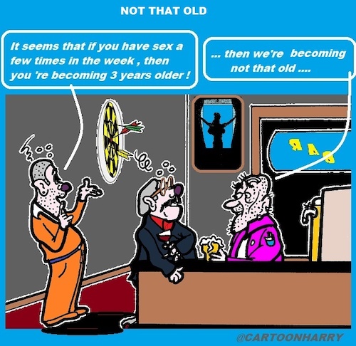 Cartoon: Not (medium) by cartoonharry tagged drinks,bar,old