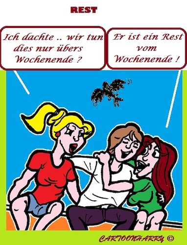 Cartoon: Nur am Wochenende (medium) by cartoonharry tagged wochenende