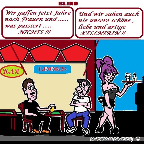 Cartoon: Owaja (medium) by cartoonharry tagged schauen,mädchen,frauen