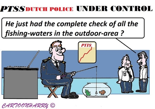 Cartoon: PTSS (medium) by cartoonharry tagged cartoons,police,dutch,dutchpolice,ptss,toonpool,cartoonharry,cartoonists
