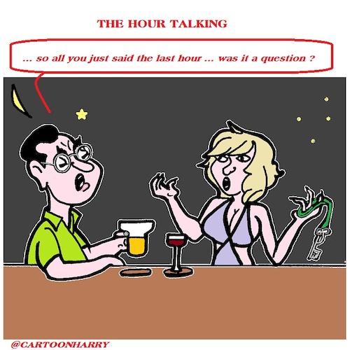 Cartoon: Question (medium) by cartoonharry tagged cartoonharry