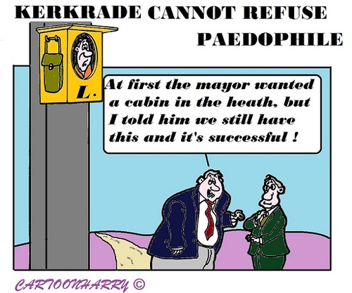 Cartoon: Refuse Paedophile (medium) by cartoonharry tagged holland,kerkrade,refuse,paedophile,toonpool