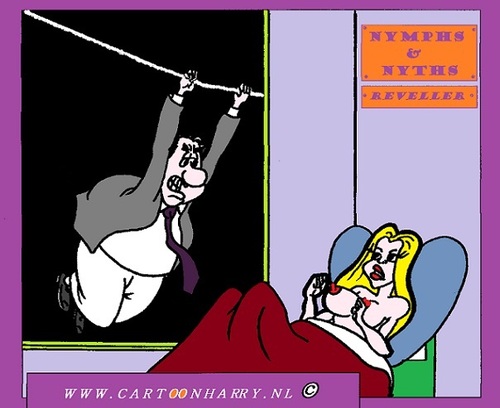 Cartoon: Reveller (medium) by cartoonharry tagged reveller,jump,capable,sexy,man,girl,erotic,naked,nude,off,cartoon,cartoonharry,cartoonist,dutch,toonpool