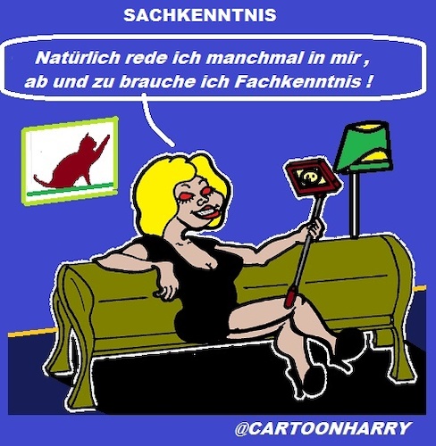 Cartoon: Sachkenntnis (medium) by cartoonharry tagged sachkenntnis,fachkenntnis