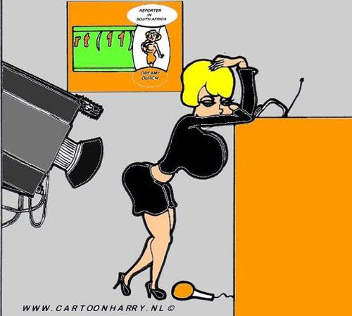 Cartoon: Sad (medium) by cartoonharry tagged end,dreamy,dutch,rt11,cartoonharry,soccer
