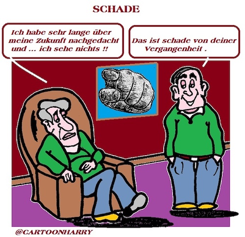Cartoon: Schade (medium) by cartoonharry tagged schade,cartoonharry