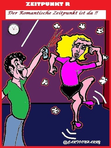 Cartoon: Sehr Romantisch (medium) by cartoonharry tagged liebe,romantisch