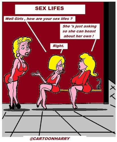 Cartoon: Sex Lifes (medium) by cartoonharry tagged cartoonharry