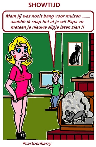 Cartoon: Showtijd (medium) by cartoonharry tagged showtijd,cartoonharry