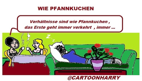 Cartoon: Sicher (medium) by cartoonharry tagged sicher