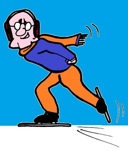 Cartoon: Skating (medium) by cartoonharry tagged emotion,expression,winter