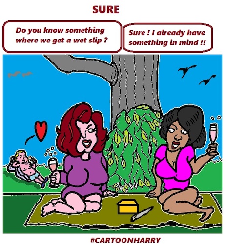 Cartoon: Sure (medium) by cartoonharry tagged sure,cartoonharry