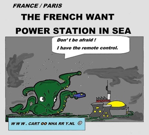 Cartoon: Underseas Power Station (medium) by cartoonharry tagged sea,underwater,powerplant,octopus,remote,control,cartoon,comic,comix,comics,artist,france,art,arts,drawing,cartoonist,cartoonharry,dutch,toonpool,toonsup,facebook,hyves,linkedin,buurtlink,deviantart