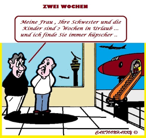 Cartoon: Urlaub (medium) by cartoonharry tagged urlaub,familie
