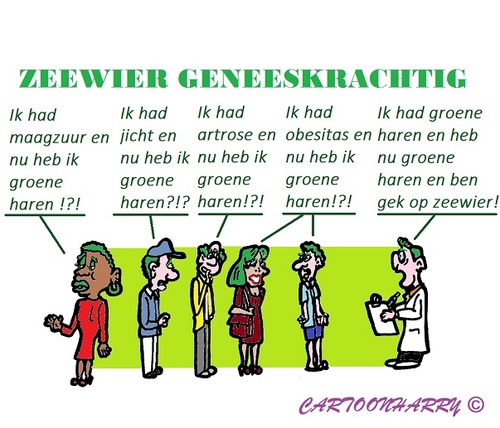 Cartoon: Zeewier (medium) by cartoonharry tagged zeewier,geneeskracht