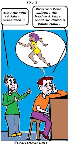 Cartoon: ZehnZwei (medium) by cartoonharry tagged zehnzwei,cartoonharry