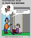 Cartoon: A Little Dutch Mother (small) by cartoonharry tagged little,young,mother,holland,cartoon,comic,comics,comix,artist,art,arts,boy,girl,drawing,cartoonist,cartoonharry,dutch,toonpool,toonsup,hyves,linkedin,buurtlink,deviantart