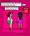 Cartoon: About Women (small) by cartoonharry tagged women,book,short,tiny,about