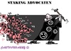 Cartoon: Advocaten Protest (small) by cartoonharry tagged advocaat,rechtsbijstand,bezuinigingen