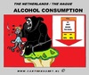 Cartoon: Alcohol (small) by cartoonharry tagged alcohol,drive,zero,tolerance,consumption,death,cartoon,artist,man,art,arts,boy,girl,cartoonist,cartoonharry,dutch,woman,women,toonpool,toonsup,facebook,hyves,linkedin,buurtlink,deviantart