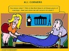 Cartoon: All Corners (small) by cartoonharry tagged all,four,corners,bed,man,wife