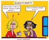 Cartoon: Always Empty (small) by cartoonharry tagged empty,cartoonharry