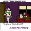 Cartoon: An die Arbeit (small) by cartoonharry tagged arbeit,schatz,hobby,nacht,hure,cartoon,cartoonist,cartoonharry,dutch,holland,deutsch,toonpool