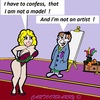 Cartoon: Art (small) by cartoonharry tagged art,love,lie,cartoon,cartoonist,cartoonharry,dutch,toonpool