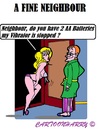Cartoon: Bad Vibrator (small) by cartoonharry tagged neighbour,vibrator
