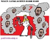 Cartoon: Badr Hari (small) by cartoonharry tagged badr,hari,proces,vrouwejustitia