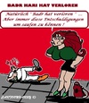 Cartoon: Badr Hari Verliert (small) by cartoonharry tagged sport,kickboxen,badrhari,ricoverhoeven