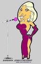 Cartoon: Barbara Joan Streisand (small) by cartoonharry tagged cartoonharry,caricature,babs,barbara,streisand