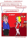 Cartoon: Barbaras (small) by cartoonharry tagged birthday,cartoonharry