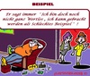 Cartoon: Beispielhaft (small) by cartoonharry tagged beispiel,wertlos