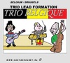 Cartoon: Belgium Formation (small) by cartoonharry tagged belgique,belgium,formation,trio,music,base,drums,guitar,dewever,vandelanotte,dirupio,cartoon,comic,comix,comics,artist,cool,cooler,art,arts,drawing,cartoonist,cartoonharry,dutch,toonpool,toonsup,facebook,hyves,linkedin,buurtlink,deviantart