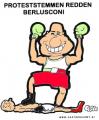 Cartoon: Berlusconi (small) by cartoonharry tagged win