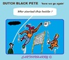 Cartoon: BlackPete Discussion (small) by cartoonharry tagged holland,dutch,blackpete,zwartepiet,discussion