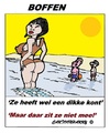 Cartoon: Bofkont (small) by cartoonharry tagged boffen,bofkont,kont,zitten,staan,zee,jongens,dikke,cartoon,cartoonist,cartoonharry,dutch,toonpool